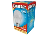 EVEREADY LED GLS BC B22 3K WARM WHITE 9.6W 806LM PK5