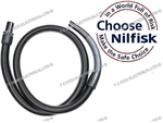 GENUINE NILFISK EXTREME, FAMILY & BUSINESS HOSE COMPLETE WITH CURVED TUBE