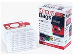 GENUINE NUMATIC HENRY HETTY VAC BAGS  NVM-1CH HEPA-FLO PK10X8 = 80 BAGS **TRADE BULK BUY**