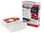 GENUINE NUMATIC HENRY VAC BAGS  NVM-1CH HEPA-FLO PK5 X 14