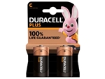 DURACELL PLUS 100 C BATTERY PK2