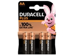 DURACELL PLUS 100 AA BATTERY PK4