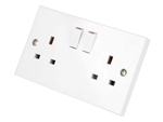 TWIN SWITCHED 13 AMP SOCKET B11P PK1