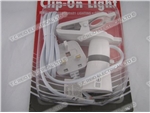 CLIP ON LIGHT LAMPHOLDER & FLEX D08P PK1
