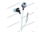 BLACK EARPHONES 3.5MM 1.2 MTR LEAD
