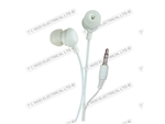 WHITE EARPHONES 3.5MM 1.2 MTR LEAD