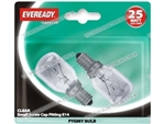 PYGMY LAMP 25W SES E14 CLEAR BLISTER PK2X10