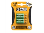 RECHARGEABLE AAA BATTERY 900mah NI-MH PRECHARGED PK4