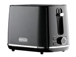 STIRLING 2 SLICE TOASTER 7 SETTINGS BLACK  DAEWOO