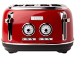 HADEN JERSEY 4 SLICE TOASTER RED 199386 