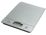 DIGITAL 5KG SLIMLINE KITCHEN SCALES SILVER