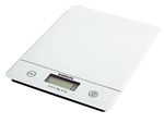 DIGITAL 5KG SLIMLINE KITCHEN SCALES WHITE