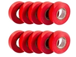 RED PVC INSULATING TAPE 20mx19mm PK10