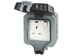 WATERPROOF 1 GANG WITCHED SOCKET 13AMP IP66